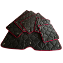 Thermomatten Dark Edition Premium VW T5 / T6 / T6.1 mit Originalverkleidung und Sonnenschutzrollos